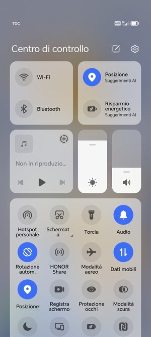 Disattiva Posizione