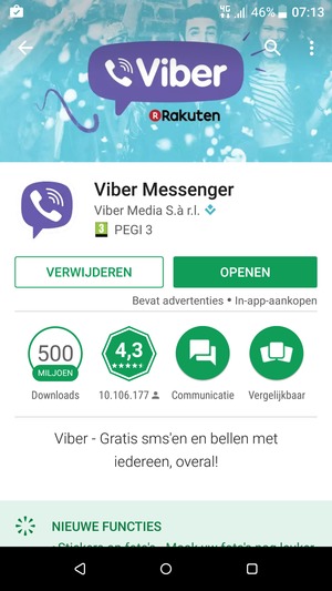 Selecteer OPENEN