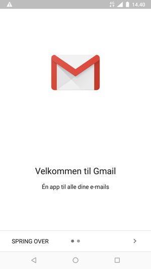 Vælg NÆSTE