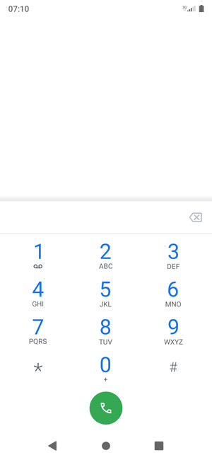 Appuyez longuement sur le numéro 1