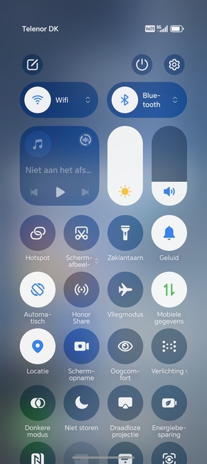Schakel Wifi en Bluetooth uit