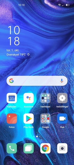 Vælg Google
