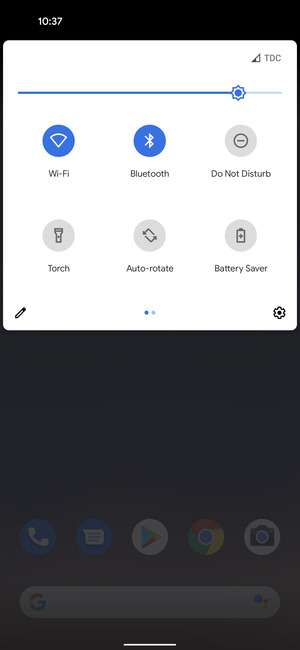 Turn off Wi-Fi and Bluetooth