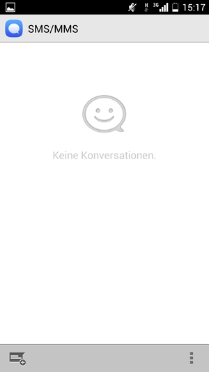 Wählen Sie die Menü-Taste