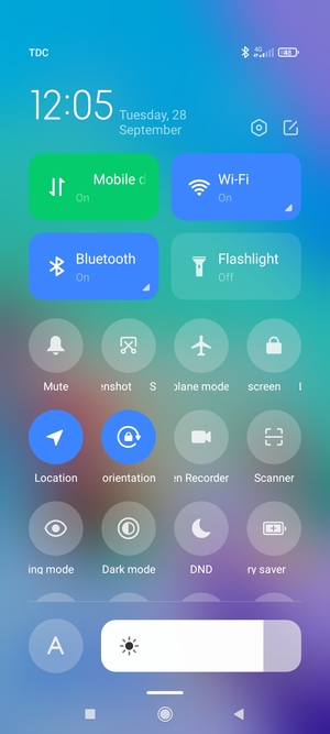 Turn off Wi-Fi and Bluetooth