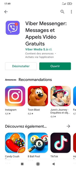 Sélectionnez Ouvrir