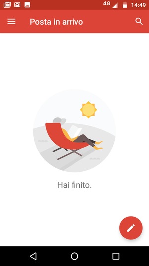 Il tuo account è pronto per l'uso
