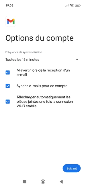 Sélectionnez Suivant