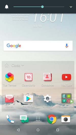 Continúe presionando para ajustar el volumen hasta el nivel requerido
