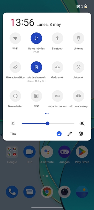 Active Modo de ahorro de batería