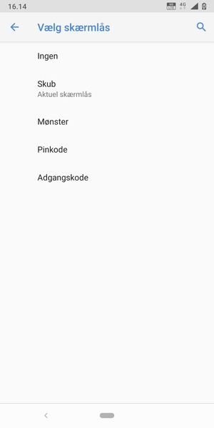Vælg Mønster