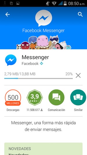 Espere a que el proceso de instalación finalice