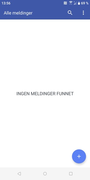 Velg menyknappen