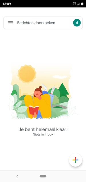 Uw account is klaar voor gebruik