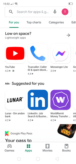 Select the Search bar