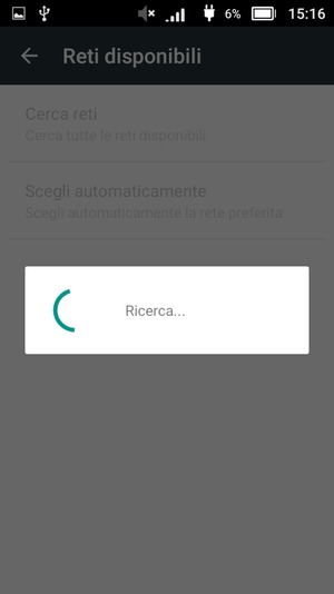 Attendi il completamento della ricerca