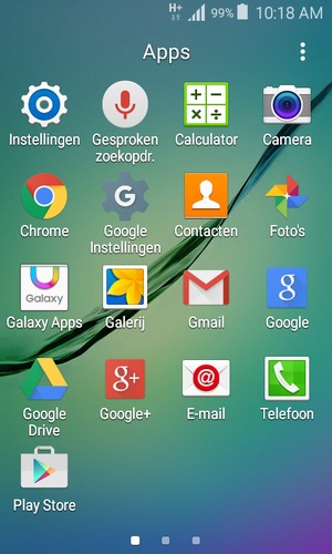 Selecteer Instellingen