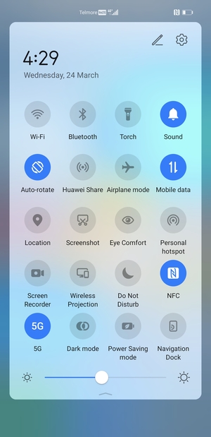 Select Power Saving mode