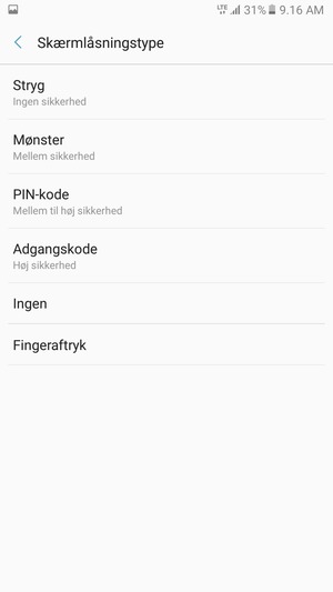 Vælg Mønster