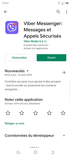 Sélectionnez Ouvrir