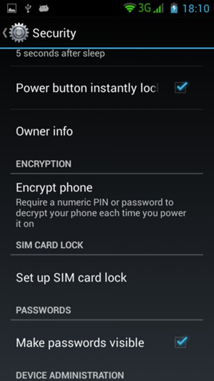 To change the PIN for the SIM card, return to the Security menu and select Set up SIM card lock