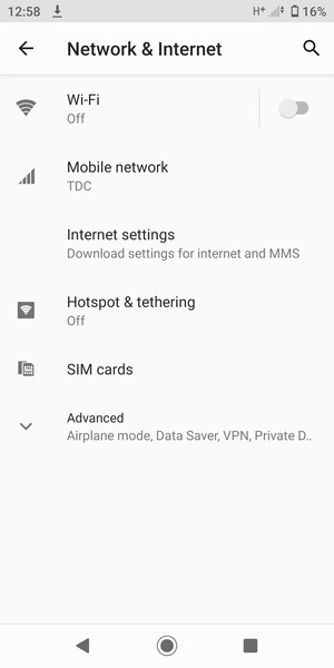 Wait for the download to finish