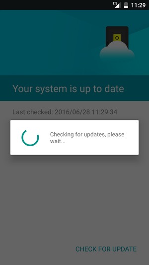 Wait for the search to finish