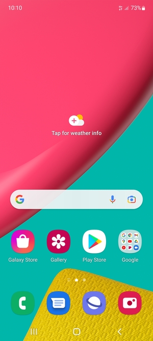 Swipe up