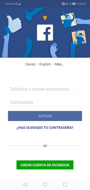 Su aplicación está lista para usar