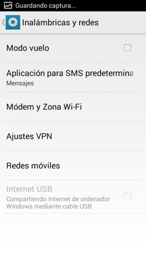 Seleccione Redes móviles