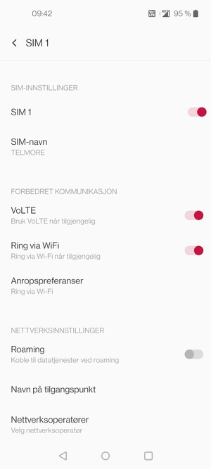 Velg Navn på tilgangspunkt