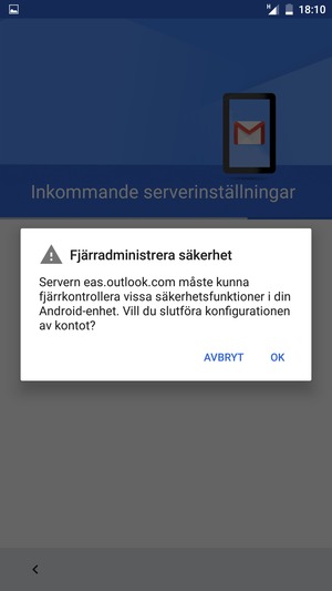 Välj OK