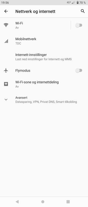 Velg Mobilnettverk