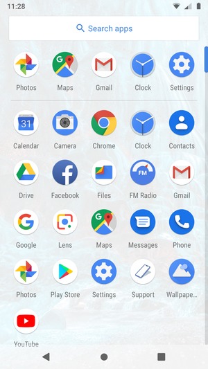Select Settings
