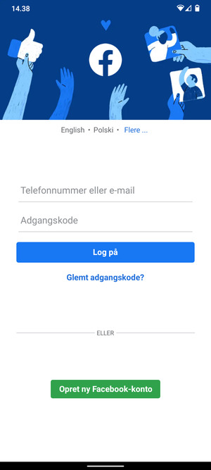 Din app er klar til brug