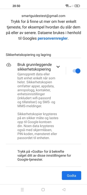 Velg Godta