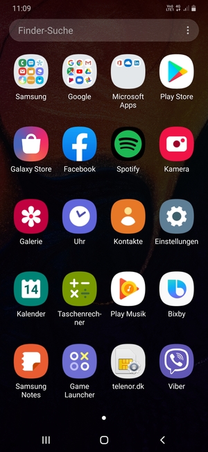 Wählen Sie Einstellungen