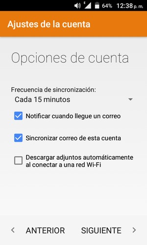 Seleccione SIGUIENTE