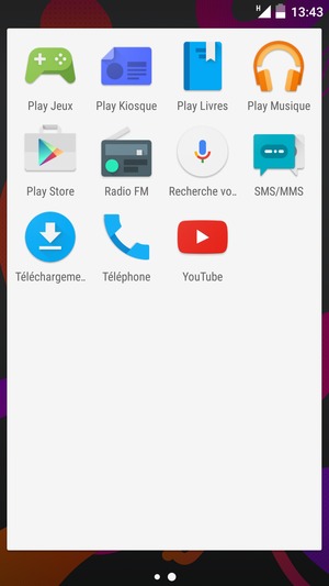 Faites défiler et sélectionnez SMS/MMS