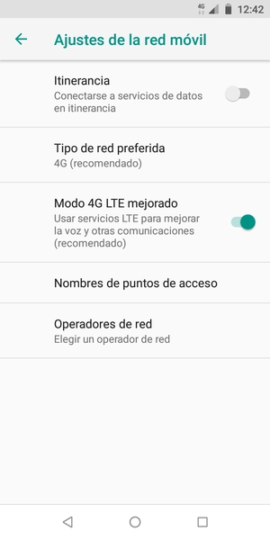 Seleccione Nombres de puntos de acceso