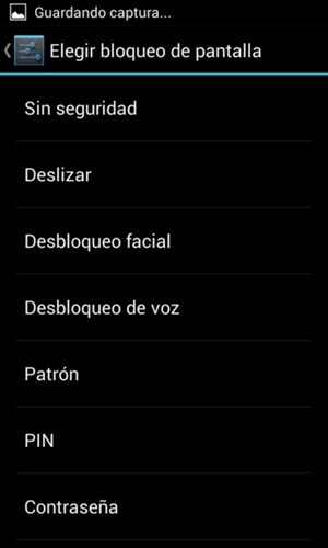 Seleccione Patrón