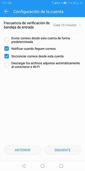Seleccione SIGUIENTE