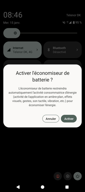Sélectionnez Activer