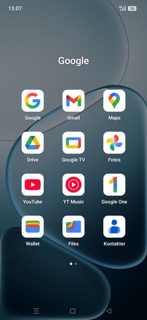 Vælg Gmail