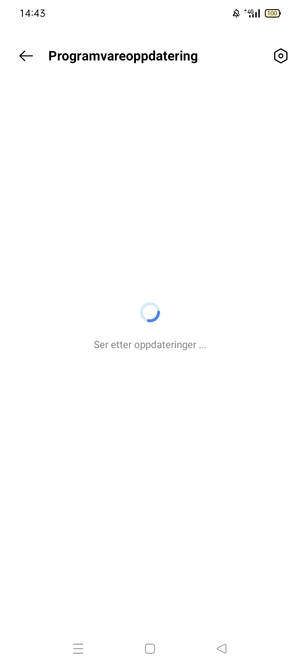 Vent til søket er ferdig