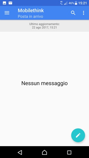 Il tuo Gmail è pronto per l'uso