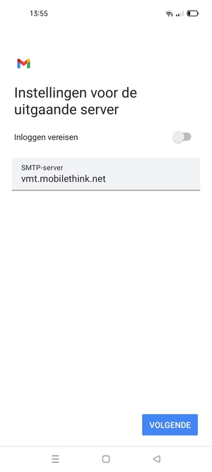 Schakel Inloggen vereisen uit en selecteer VOLGENDE