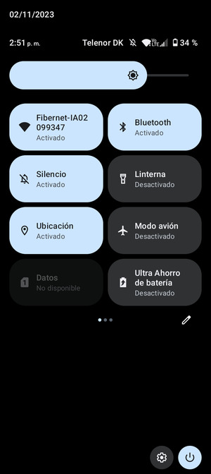 Desactive Wi-Fi y Bluetooth