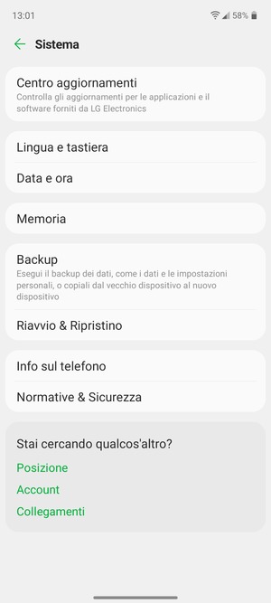 Seleziona Centro aggiornamenti