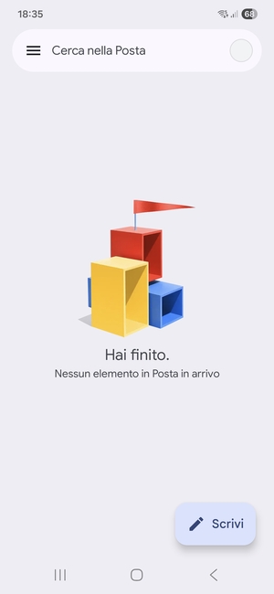 Il tuo account è pronto per l'uso